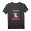 Mir reichts ich geh jetzt Hullern Hula Einhorn Fitness T-Shirt – Lustiges Motiv für Frauen beim Home Workout & Abnehmen