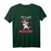 Mir reichts ich geh jetzt Hullern Hula Einhorn Fitness T-Shirt – Lustiges Motiv für Frauen beim Home Workout & Abnehmen