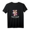 Süßes Kuh Hula Hoop Fitness T-Shirt – Lustiges Tier- und Hula Reifen Design, ideales Geschenk für Tier- und Fitnessliebhaberinnen