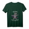 Damen Bulldogge Achtung Huller Alarm Huler Tanz Hoop Fitness T-Shirt mit V-Ausschnitt – Perfektes Geschenk für Tier- und Fitnessliebhaberinnen