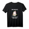 Mir reichts ich geh Hullern Hula Hoop Fitness Einhorn T-Shirt – Trendiges Workout Shirt für Hula Hoop Fans & Geschenkidee