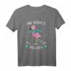Flamingo Mir reichts ich geh hullern Hula Tanz Hoop Fitness T-Shirt – Lustiges Geschenk für Hula- und Flamingo-Liebhaber