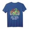 Eat Sleep Hula Hoop Repeat Dinosaurier Hulaciraptor T-Shirt – Lustiges Sport- und Hula Hoop Fan Shirt