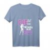 Damen Fitness T-Shirt mit V-Ausschnitt - Hula Hoop Sport Outfit & Geschenkidee für Hooping Fans