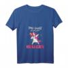 Damen Mir reichts ich geh jetzt Hullern Hula Einhorn T-Shirt mit V-Ausschnitt – Lustiges Fitness Outfit zum Abnehmen & Training für Frauen und Mädchen