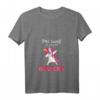 Damen Mir reichts ich geh jetzt Hullern Hula Einhorn T-Shirt mit V-Ausschnitt – Lustiges Fitness Outfit zum Abnehmen & Training für Frauen und Mädchen