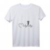 Damen Hula Hoop Girl Herzschlag T-Shirt – Ideal als Fitness- und Sportgeschenk für Frauen, Abnehmen & Home Workout