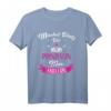 Machet Platz die Prinzessin muss hullern - Lustiges Hula Hoop Fitness T-Shirt für Frauen mit Spruch, Trendiges Workout-Outfit für Hula Sessions