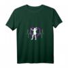 Damen Hula Girl Herzschlag EKG T-Shirt – Lustiges Fitness Outfit für Hula Hoop Fans & Abnehmende Frauen mit V-Ausschnitt