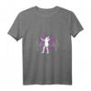 Damen Hula Girl Herzschlag EKG T-Shirt – Lustiges Fitness Outfit für Hula Hoop Fans & Abnehmende Frauen mit V-Ausschnitt