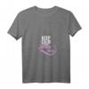 Damen Hula Hoop Sport Outfit mit Keep Calm and Hula Hoop Spruch – Fitness T-Shirt mit V-Ausschnitt für Workout, Abnehmen & Geschenkideen