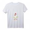 Damen Huhn Verrücktes lustiges Hula Hoop Fitness T-Shirt mit V-Ausschnitt – Perfektes Geschenk für Hula Liebhaber, Freundinnen und Töchter