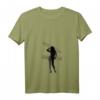 Damen Fun Hula Hoop Reifen T-Shirt mit V-Ausschnitt - Leichtes, Klassisch Geschnittenes Sport- und Freizeitshirt