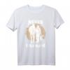 Never walk alone - Pferdefan, Hund und Pferd, Reiterin T-Shirt für Pferdeliebhaberinnen und Hundebesitzerinnen