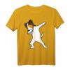 Parson Russell Terrier Dabbing Dab Tanz T-Shirt – Lustiges Hundeshirt als Geburtstagsgeschenk für Hundeliebhaber und Welpenfans