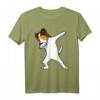 Parson Russell Terrier Dabbing Dab Tanz T-Shirt – Lustiges Hundeshirt als Geburtstagsgeschenk für Hundeliebhaber und Welpenfans