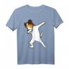 Parson Russell Terrier Dabbing Dab Tanz T-Shirt – Lustiges Hundeshirt als Geburtstagsgeschenk für Hundeliebhaber und Welpenfans