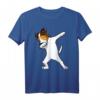 Parson Russell Terrier Dabbing Dab Tanz T-Shirt – Lustiges Hundeshirt als Geburtstagsgeschenk für Hundeliebhaber und Welpenfans