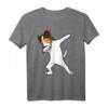 Parson Russell Terrier Dabbing Dab Tanz T-Shirt – Lustiges Hundeshirt als Geburtstagsgeschenk für Hundeliebhaber und Welpenfans