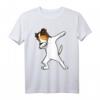 Parson Russell Terrier Dabbing Dab Tanz T-Shirt – Lustiges Hundeshirt als Geburtstagsgeschenk für Hundeliebhaber und Welpenfans