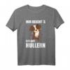 Ich geh huller hoop süßer Hund T-Shirt - Lustiges und sportliches Tiermotiv für Hundefreunde und Tänzerinnen