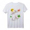 Samojede Rentier Weihnachten Santa reiten Hunde Geschenk T-Shirt – Lustiges Tiermotiv für Weihnachten, Geburtstage & Neujahr