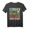 Hundetrainer Beruf T-Shirt - Studieren Kann Jeder, Aber Nur Die Besten Werden Hundetrainer Motiv für Männer, Azubis & Kollegen