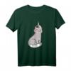 Süße Katze mit HapMonkey T-Shirt – Lustiges Anti-Verschwörungsgeschenk gegen Chemtrails, Flat Earth & Illuminaten