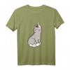 Süße Katze mit HapMonkey T-Shirt – Lustiges Anti-Verschwörungsgeschenk gegen Chemtrails, Flat Earth & Illuminaten