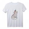 Süße Katze mit HapMonkey T-Shirt – Lustiges Anti-Verschwörungsgeschenk gegen Chemtrails, Flat Earth & Illuminaten