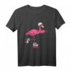 Flamingo Inline Skates Rollschuhe T-Shirt – Perfekt für Inline Skater & Roller Derby Fans, tolles Geschenk für Skaterliebhaber
