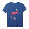 Flamingo Inline Skates Rollschuhe T-Shirt – Perfekt für Inline Skater & Roller Derby Fans, tolles Geschenk für Skaterliebhaber