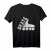 SKATE & INLINE SKATING T-Shirt - Vintage Style für Skater & Inline Skater, Perfektes Geschenk für Skateboarding und Inline Skating Fans