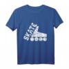 SKATE & INLINE SKATING T-Shirt - Vintage Style für Skater & Inline Skater, Perfektes Geschenk für Skateboarding und Inline Skating Fans