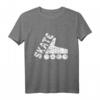 SKATE & INLINE SKATING T-Shirt - Vintage Style für Skater & Inline Skater, Perfektes Geschenk für Skateboarding und Inline Skating Fans