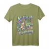 Kinder Rollschuh T-Shirt - Geburtstag Outfit für 5-Jährige, Perfekt für Inline Skaten, Sport & Party Feier