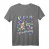 Kinder Rollschuh T-Shirt - Geburtstag Outfit für 5-Jährige, Perfekt für Inline Skaten, Sport & Party Feier