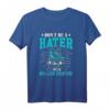 Inline Skating Don´t be a Hater be a Rollerskater T-Shirt – Lustiges Vintage Look Skater Outfit für Inline Skater und Rollschuhfans