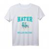 Inline Skating Don´t be a Hater be a Rollerskater T-Shirt – Lustiges Vintage Look Skater Outfit für Inline Skater und Rollschuhfans
