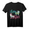 Roller Girl Inline Skates T-Shirt für Skater & Roller Derby Fans – Perfektes Geschenk für Inline Skaterinnen