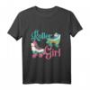 Roller Girl Inline Skates T-Shirt für Skater & Roller Derby Fans – Perfektes Geschenk für Inline Skaterinnen