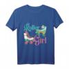 Roller Girl Inline Skates T-Shirt für Skater & Roller Derby Fans – Perfektes Geschenk für Inline Skaterinnen