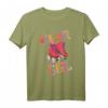 Rollschuh - Roller Girl T-Shirt mit Rollschuhen laufen - 80er Retro Design, perfektes Geschenk für Mädchen und Skater Girls