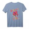 Rollschuh - Roller Girl T-Shirt mit Rollschuhen laufen - 80er Retro Design, perfektes Geschenk für Mädchen und Skater Girls