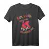 Rollschuhe - Just A Girl Who Loves Roller Skating - Skater T-Shirt für Mädchen, Kinder & Retro Fans | Perfektes Geschenk für Geburtstage & Weihnachten