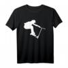 Silhouette Scootering Stunt Scooter Rider Racing Trick Racer T-Shirt – Originelles Geschenk für Teenager, Kinder & Scooter-Fans