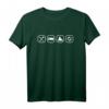 Schlafen Inline Skating Wiederholen Inline Skating T-Shirt – Lustiges Motiv für Inline Skater und Rollschuhfahrer