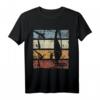 Windsurf T-Shirt Wellenreiter Retro Vintage Sonnenuntergang – Perfektes Wassersport Geschenk für Windsurfer & Surffans