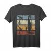 Windsurf T-Shirt Wellenreiter Retro Vintage Sonnenuntergang – Perfektes Wassersport Geschenk für Windsurfer & Surffans