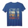 Windsurf T-Shirt Wellenreiter Retro Vintage Sonnenuntergang – Perfektes Wassersport Geschenk für Windsurfer & Surffans